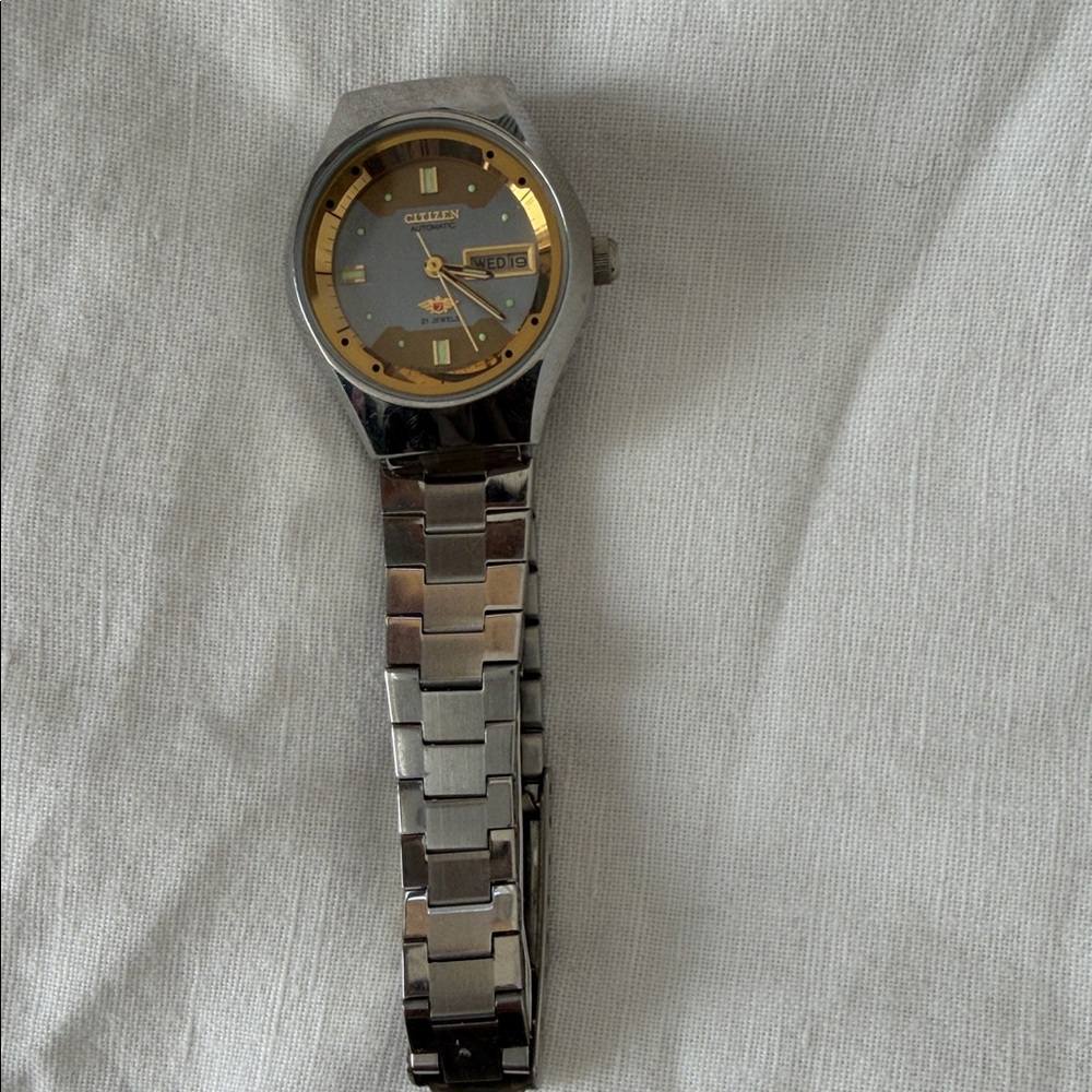 Citizen Two-Tone Silver and Gold Watch